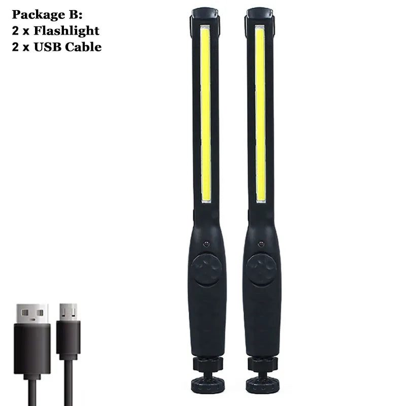 USB Rechargeable COB LED Work Light