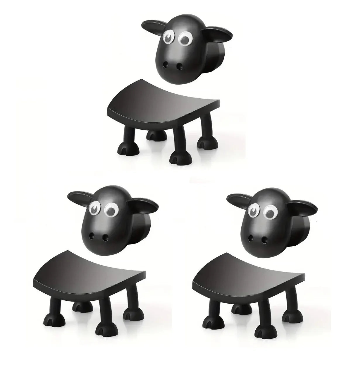 1/3PCS Sheep Toilet Roll Holder