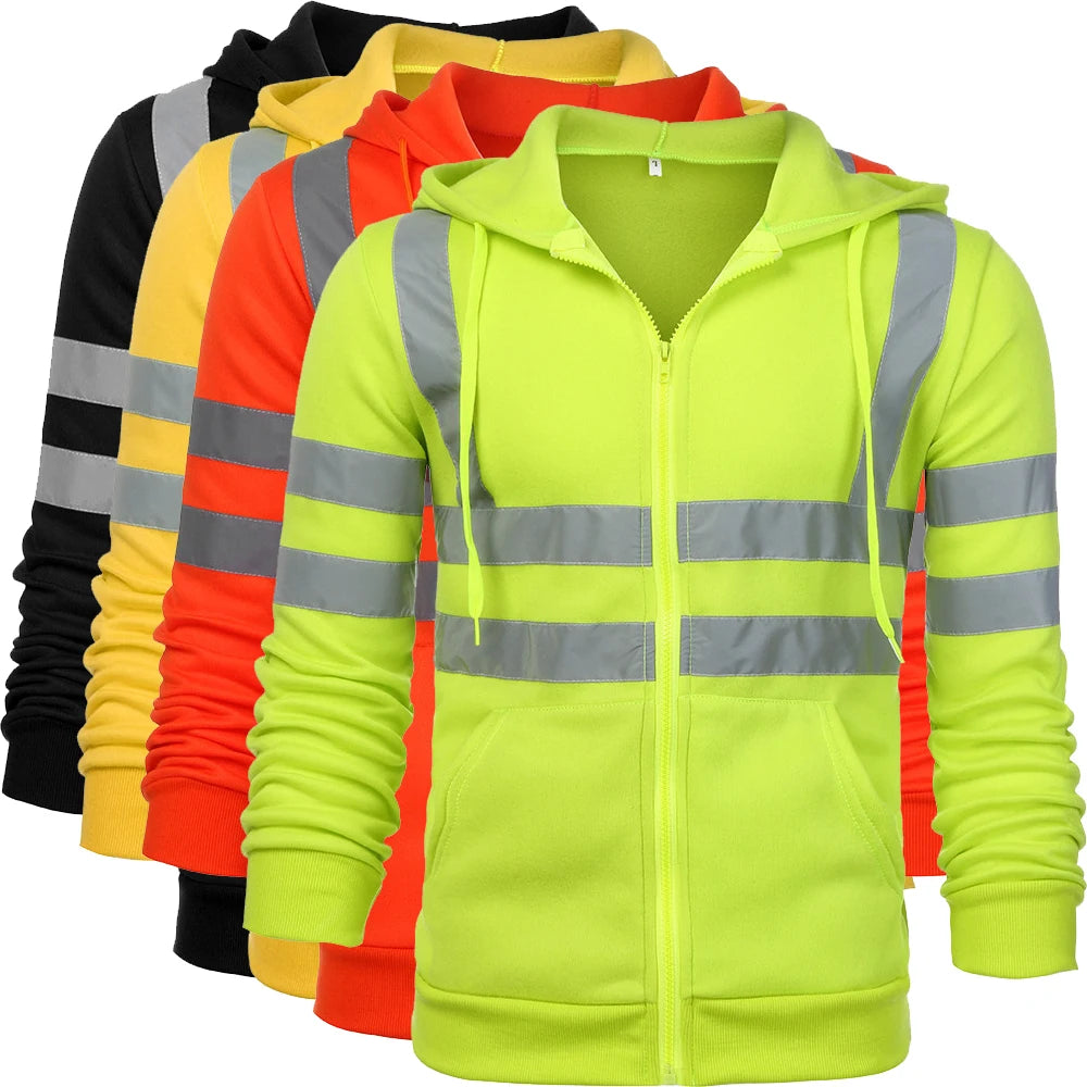 High Visibility Safety Sweatshirt