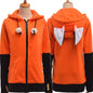 Animal fox ears Cosplay costume & hooded jacket