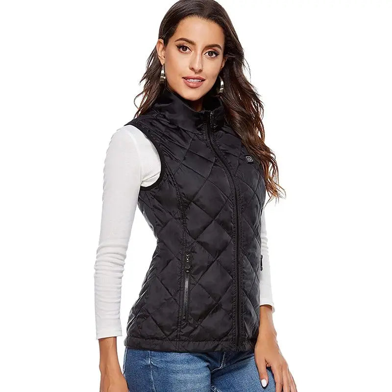 Women 9-zone dual switch Heating Vest