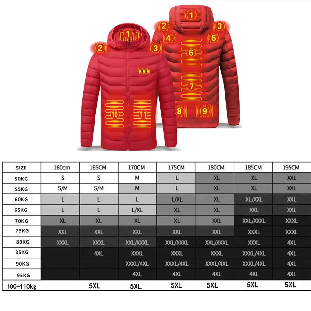 Winter Warm USB Heating Jackets