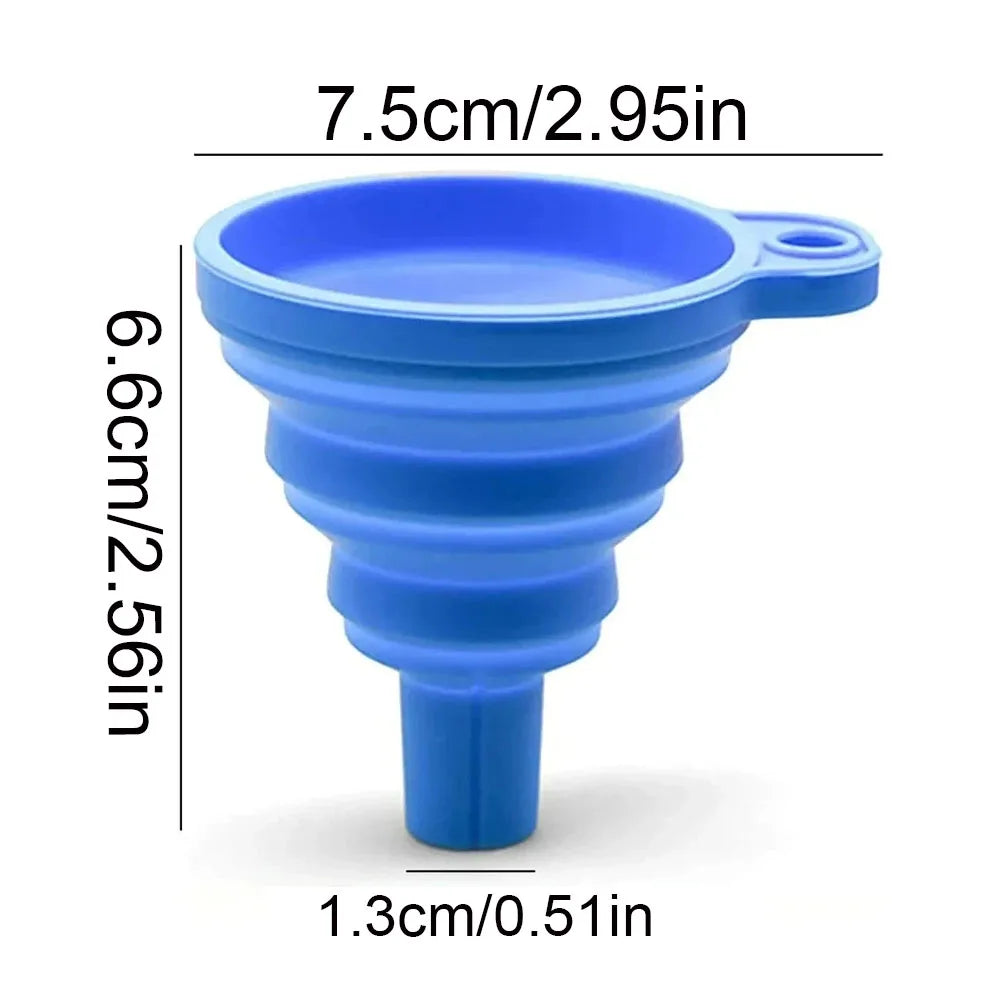 Engine Funnel Car Universal Silicone Liquid Funnel