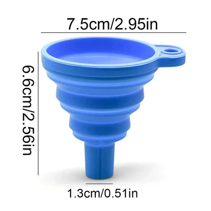 Engine Funnel Car Universal Silicone Liquid Funnel