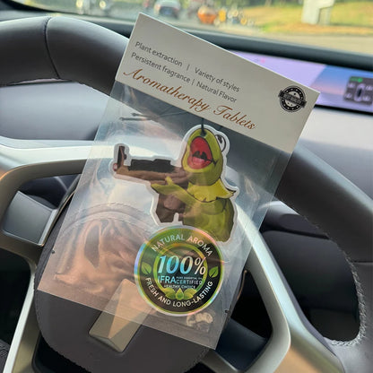 Funny War Frog Car Air Freshener