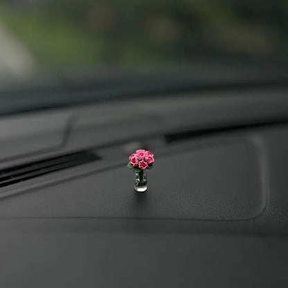 Cute Car Interior Mini flower Vase Decoration