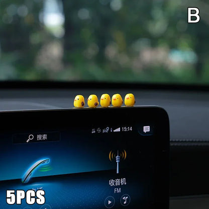 Small Yellow Duck Car Decoration