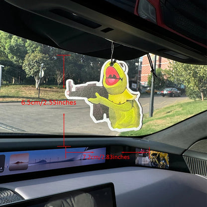 Funny War Frog Car Air Freshener
