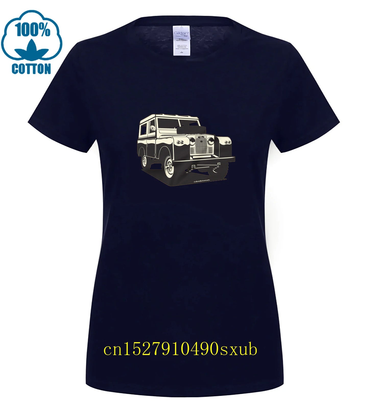 Classic Land Rover 4X4 Print Design T-Shirt
