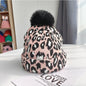 Trendy New Autumn & Leopard Print Bobble Hat