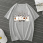 Cows Halloween Print Women's T-Shirt
