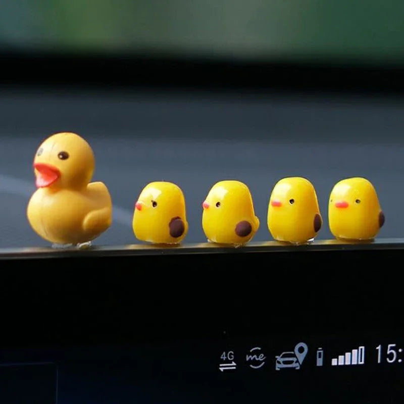 Small Yellow Duck Car Decoration