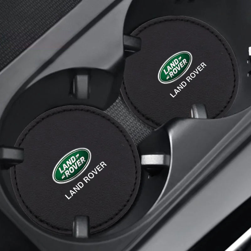 Car Logo Non Slip Water Cup Pad