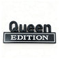 1/2PC QUEEN EDITION 3D Metal Chrome Car Styling Decals Sticker