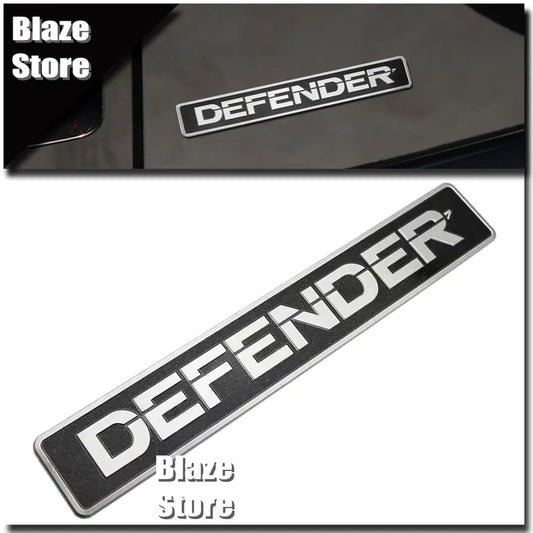 Land Rover Defender Tailgate Decor Sticker/Aluminum Badge