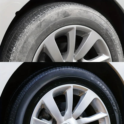 Black Shiny Tire wax - durable, long-lasting protection and repair for all kinds of tires