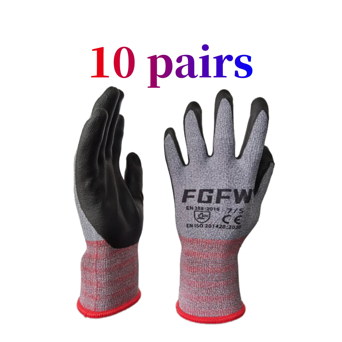 Nitrile Coated Work Gloves