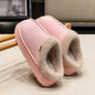 New Fluffy Winter Slippers with Thick Sole for Indoors