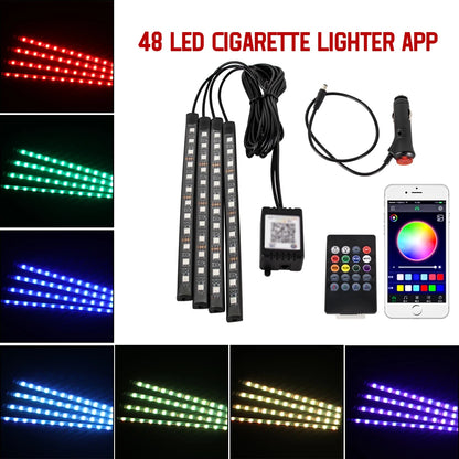 Neon LED Car Interior Foot lights