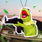 Funny War Frog Car Air Freshener