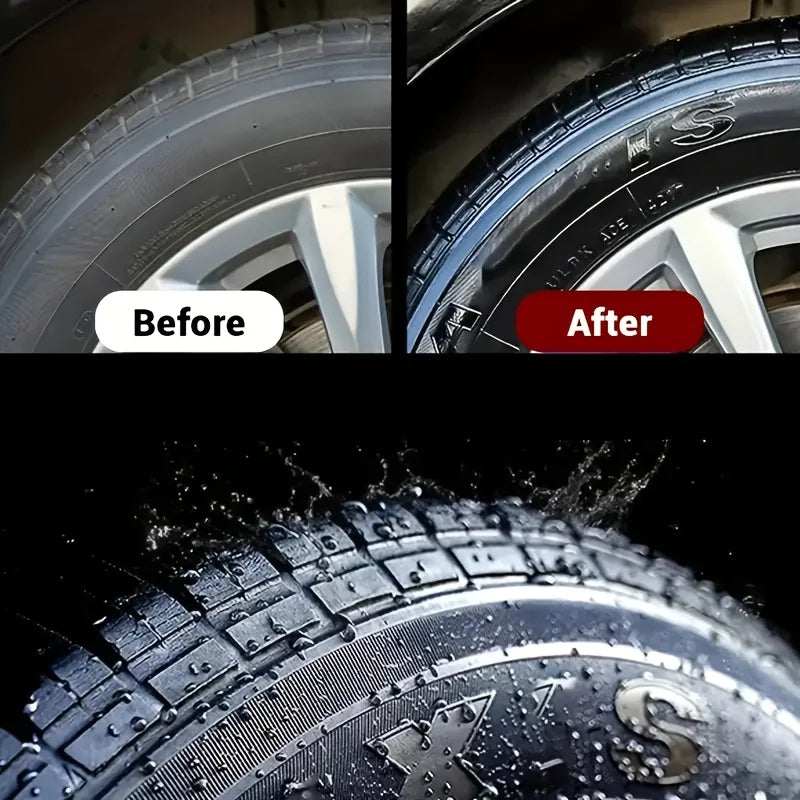 Tire Shine & Plastic Repair Paste