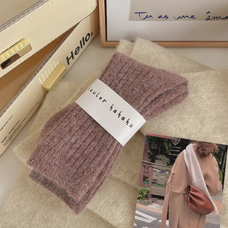 New Winter Cashmere Wool Socks
