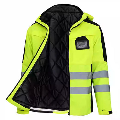 High Vis Working Winter Safety Jacket
