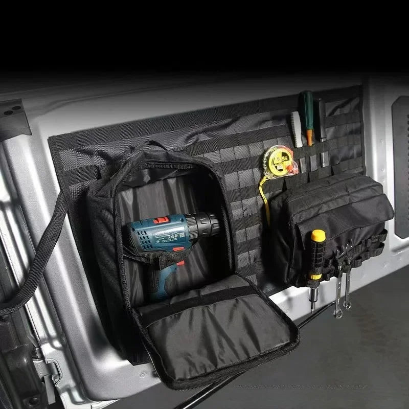 Car Trunk, Side Window Storage Bag for Land Rover Defender