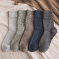 5 Pairs Deluxe Winter Men's Socks