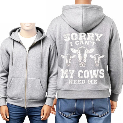 My Cows need me Hoodie