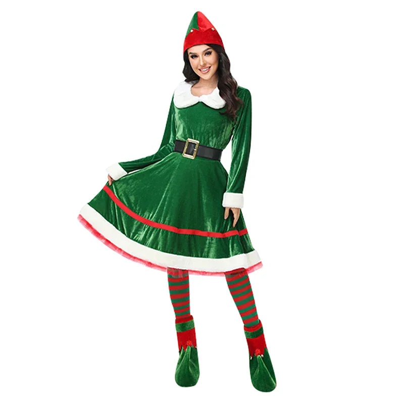 Christmas Elf Costume for Women