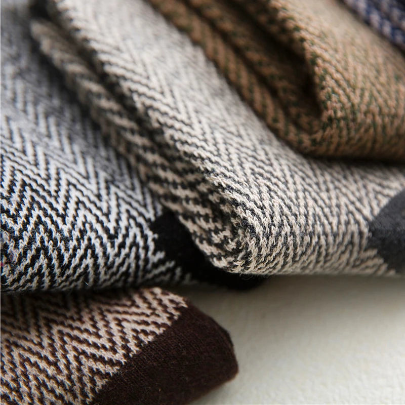 5 Pairs Deluxe Winter Men's Socks