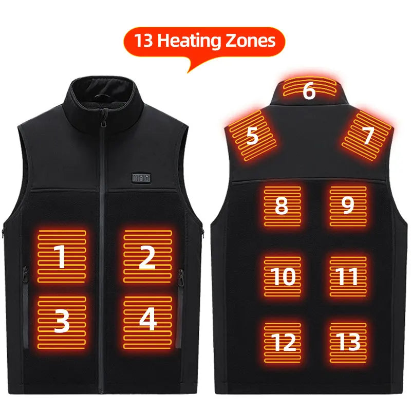 Fleece Heated Vest