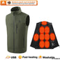 Men & Women 9 Areas Heated Vest