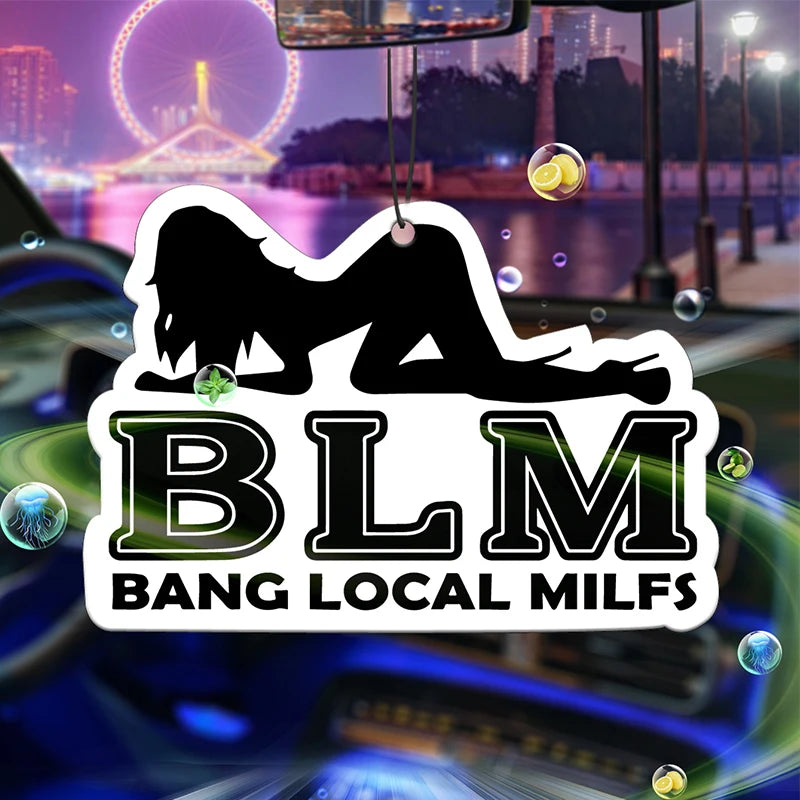 Hot BLM Car Lavender Scented Air freshener