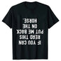 New Men & Women Horse Inspired T-Shirt