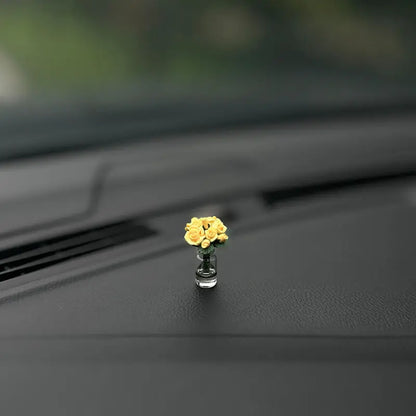 Cute Car Interior Mini flower Vase Decoration