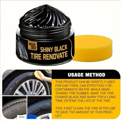 Tire Shine & Plastic Repair Paste