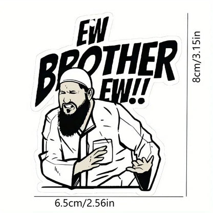 "Brother Ewww" car air freshener
