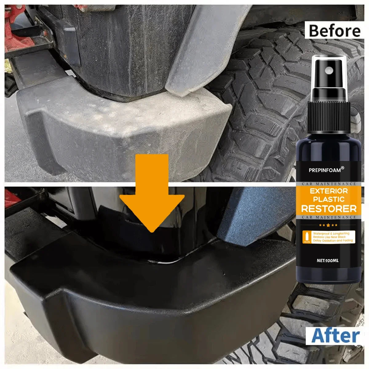 Car Plastic Gloss Cleaning Products