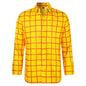 men's long sleeve plaid shirt