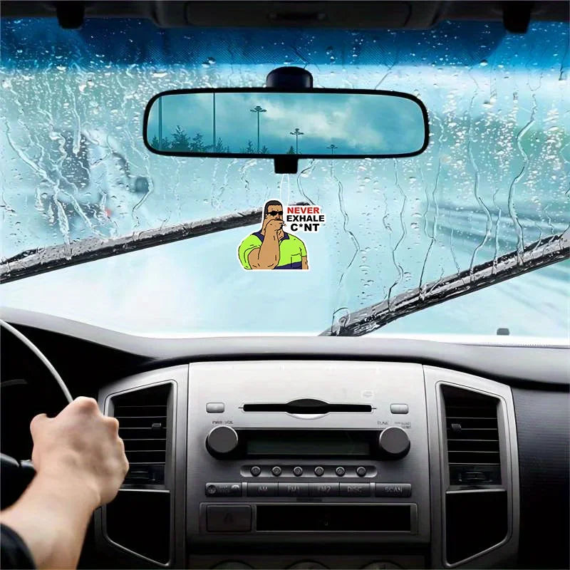 1pc "Never Exhale" Car Air Freshener