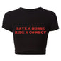 Save A Horse Ride A Cowboy T-shirt