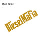 12X3CM Diesel Mafia Stickers