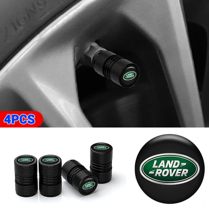 5Pcs Tire Valve Caps Stem Cap Accessories For Land Rover