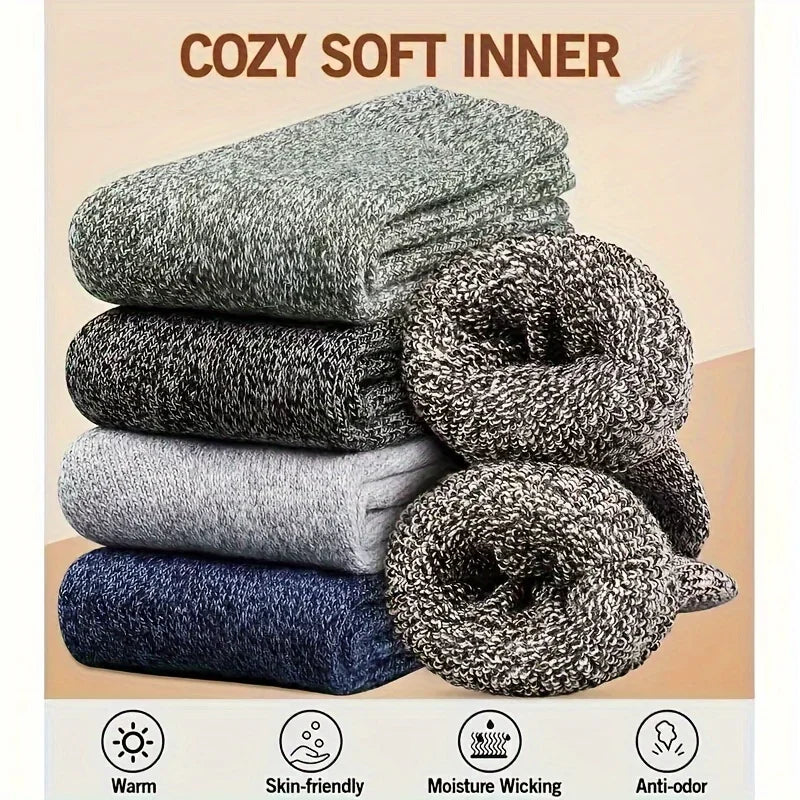 3 Pairs Men's Winter Warm Socks