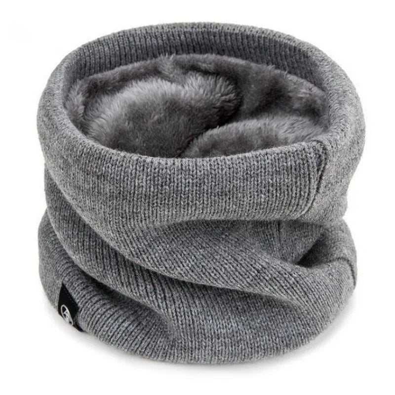 Knitted Neck Warmer Scarf