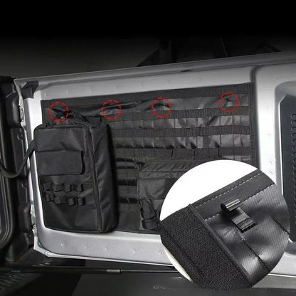 Car Trunk, Side Window Storage Bag for Land Rover Defender