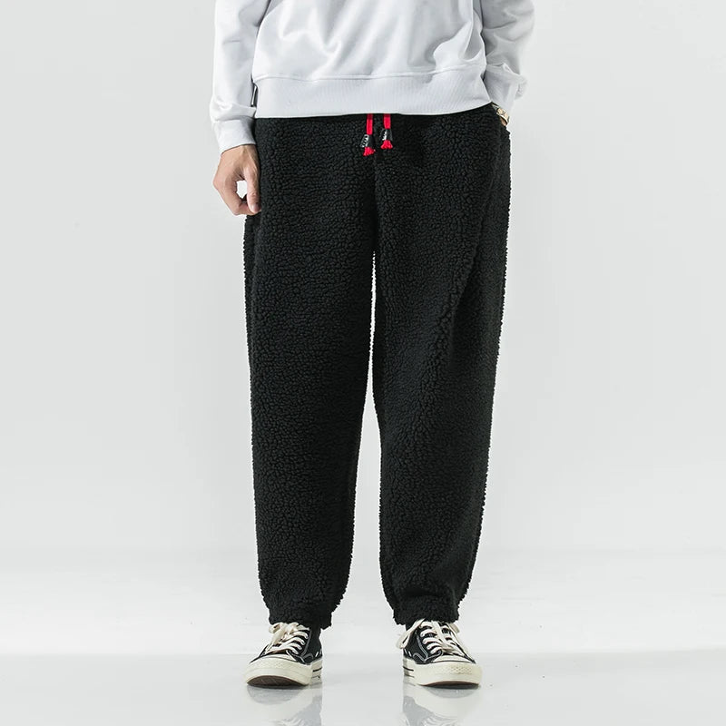 Lamb Wool Casual Fleece Pants
