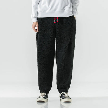 Lamb Wool Casual Fleece Pants